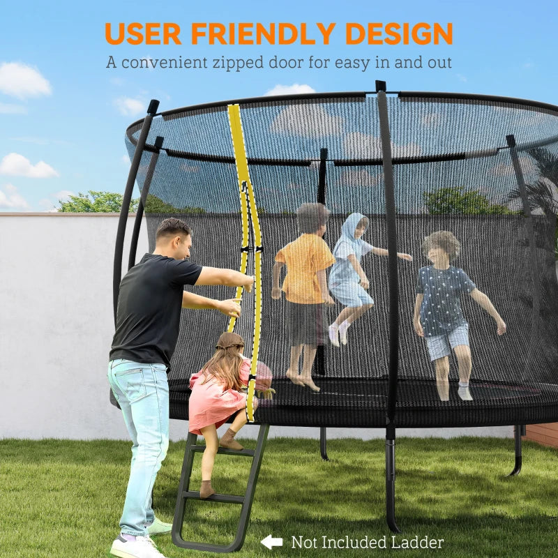 Sportspower Sport-Pro 10ft Folding Trampoline with Safety Enclosure