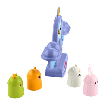 5-Piece Baby Bird Rattle Stacking Toy