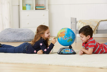 LeapFrog Magic Adventures Globe – Interactive Educational Toy with LCD Screen for Kids Ages 5+