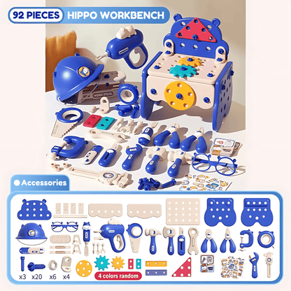 ToyBox™ All-in-One DIY Montessori Tool Box Set for Kids – Creative Building & STEM Play To