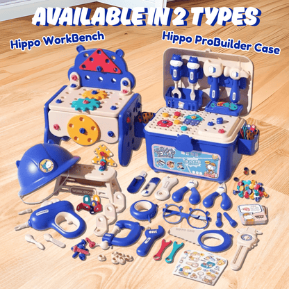 ToyBox™ All-in-One DIY Montessori Tool Box Set for Kids – Creative Building & STEM Play To