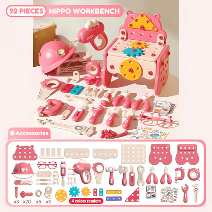 ToyBox™ All-in-One DIY Montessori Tool Box Set for Kids – Creative Building & STEM Play To
