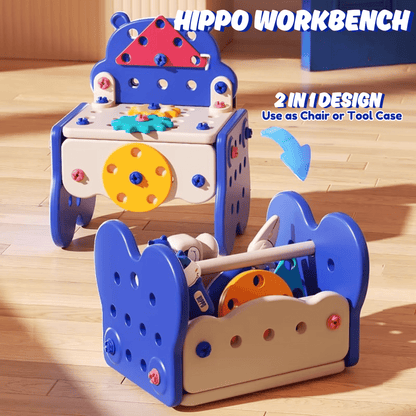 ToyBox™ All-in-One DIY Montessori Tool Box Set for Kids – Creative Building & STEM Play To