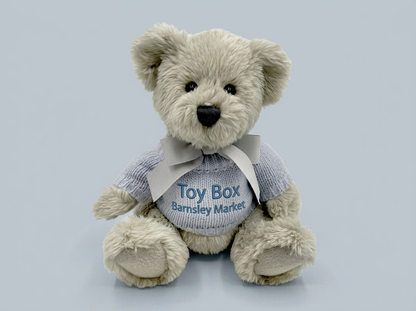 Personalised Berkeley Bear Blue Teddy – 20cm Plush with Embroidered Name