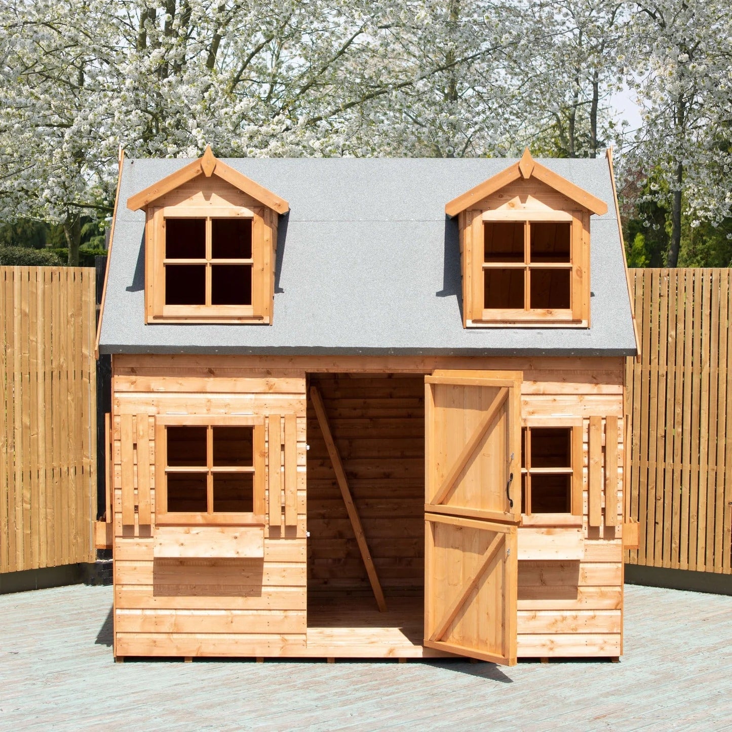 Shire Hatter's House 8x6ft Wooden Playhouse