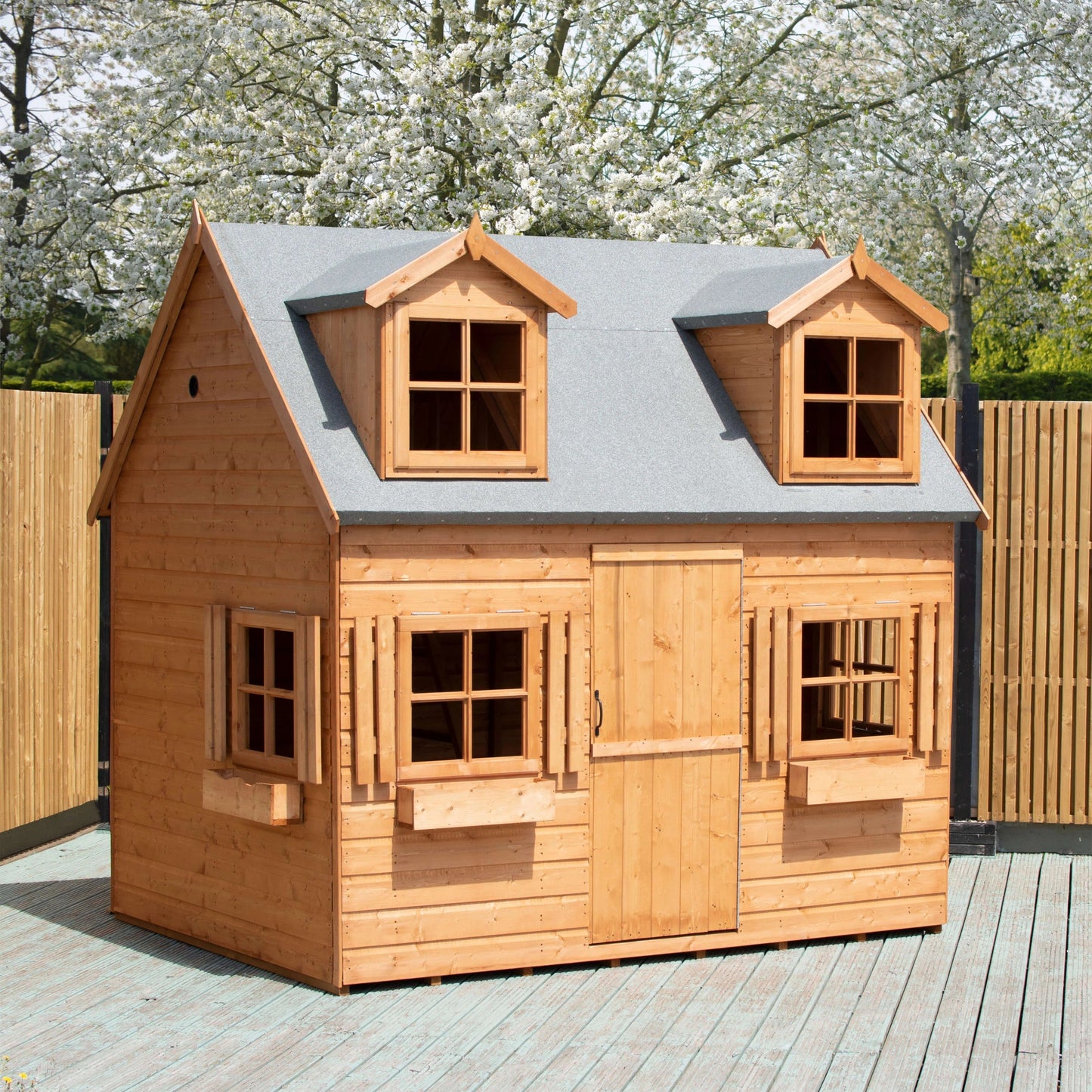 Shire Hatter's House 8x6ft Wooden Playhouse