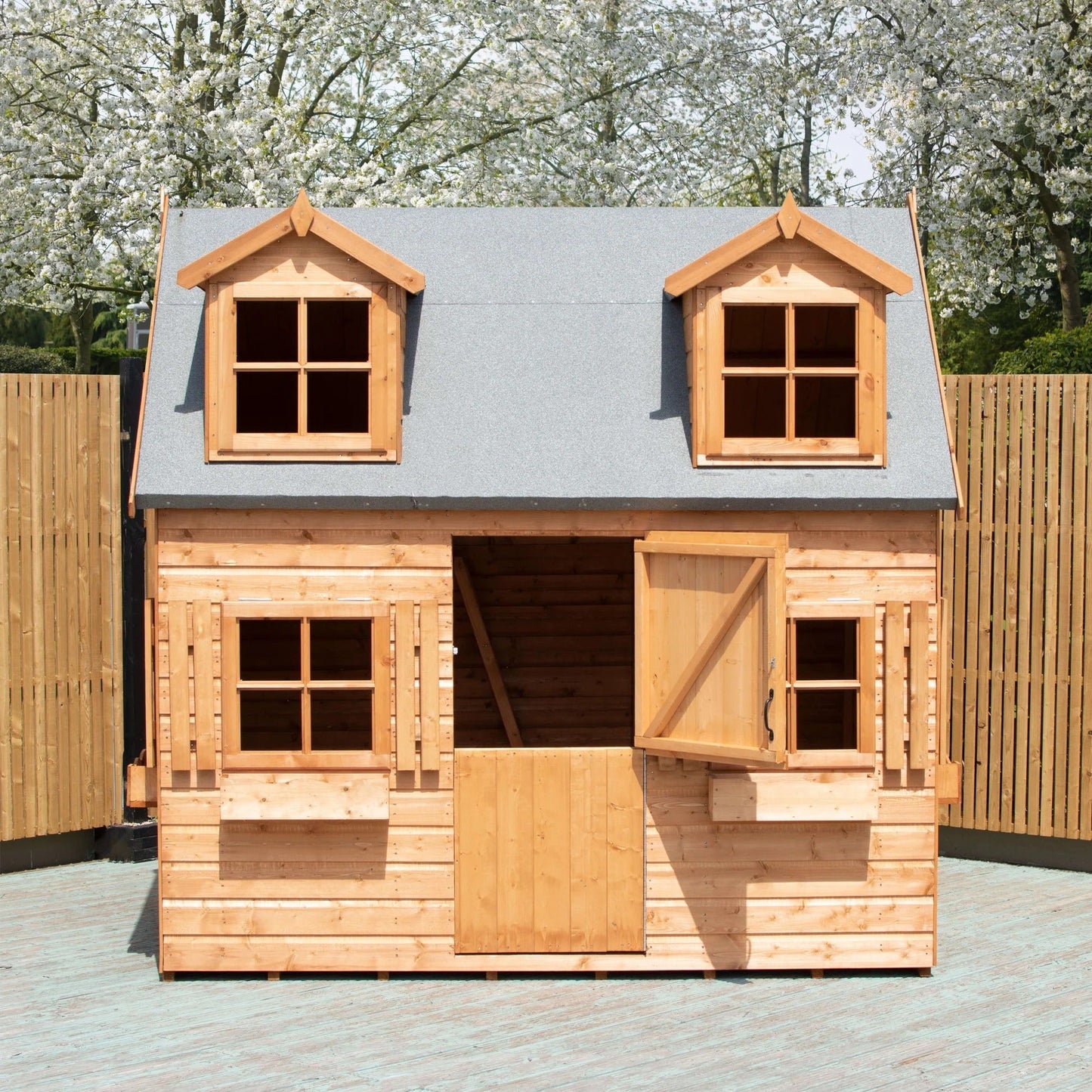Shire Hatter's House 8x6ft Wooden Playhouse