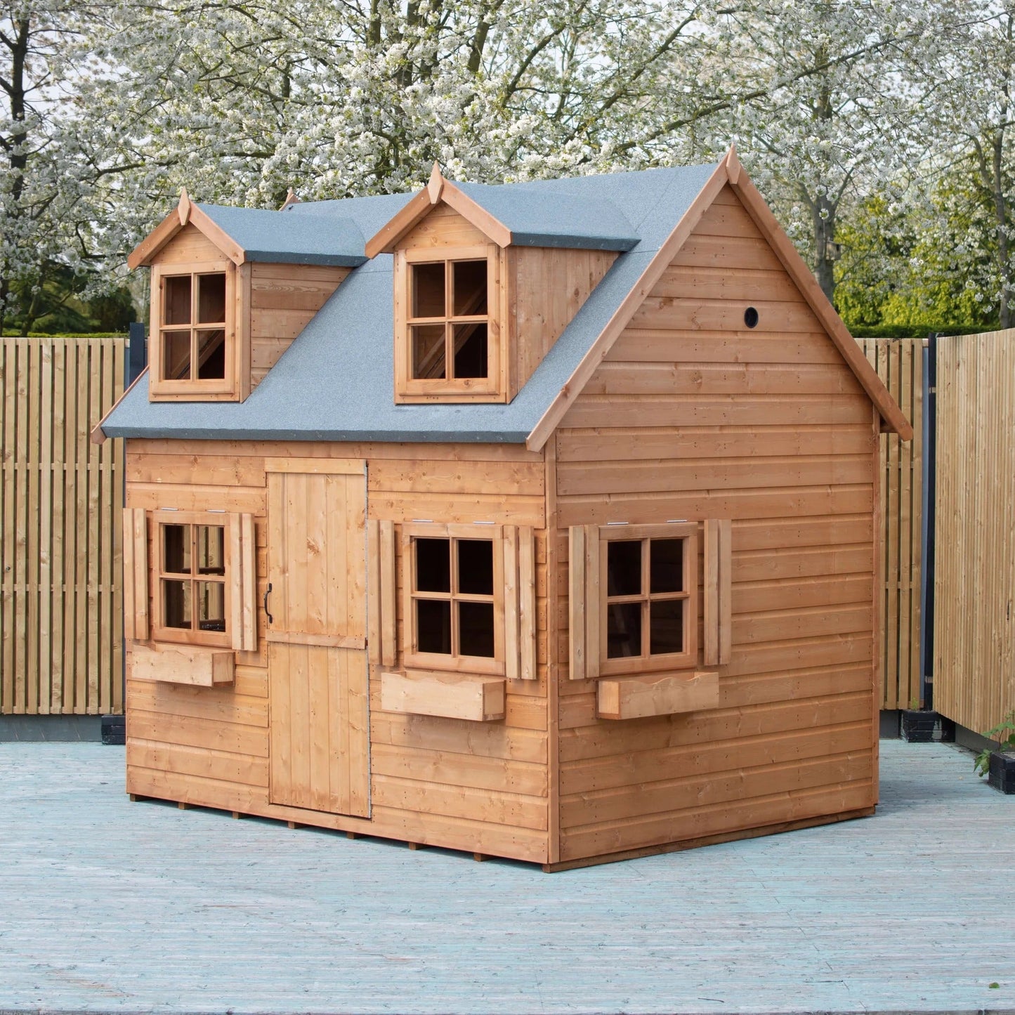 Shire Hatter's House 8x6ft Wooden Playhouse