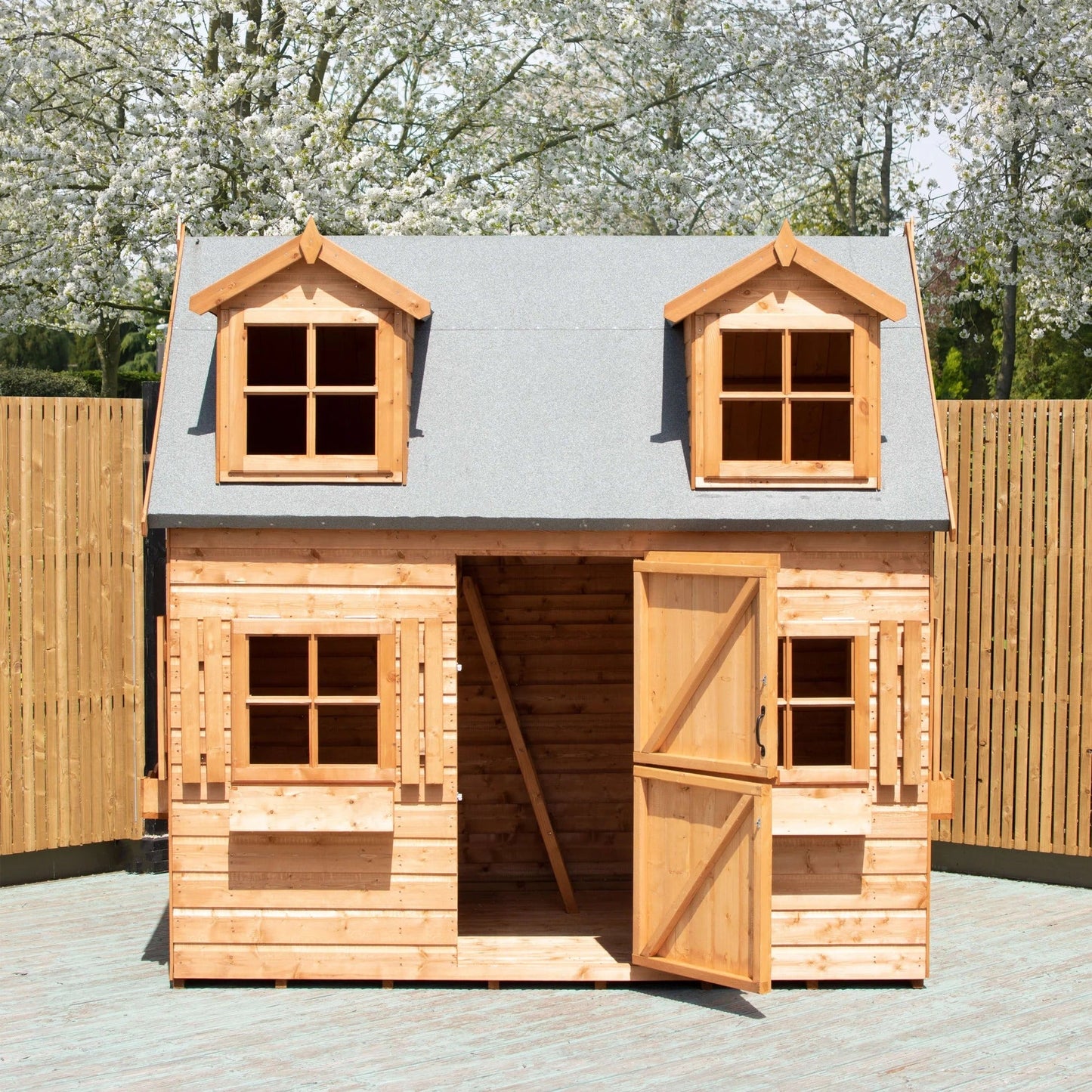 Shire Hatter's House 8x6ft Wooden Playhouse