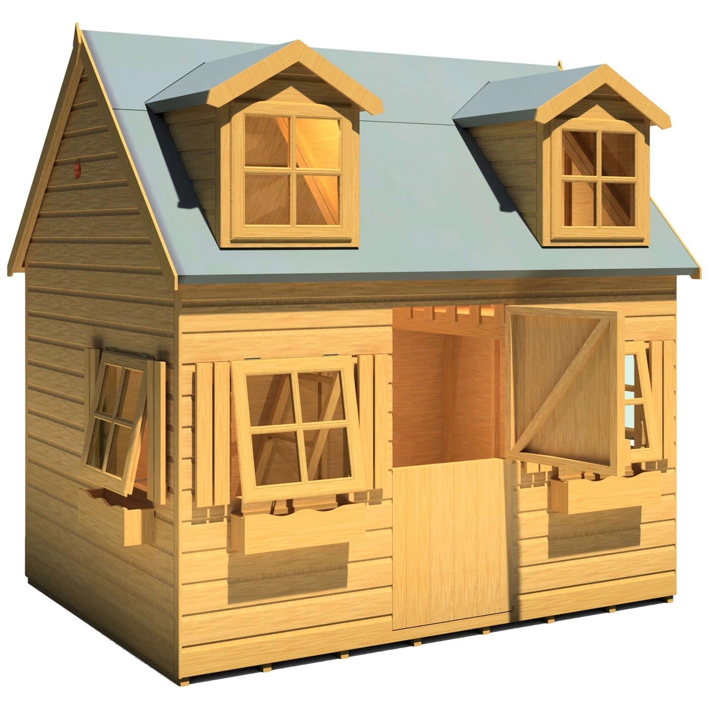 Shire Hatter's House 8x6ft Wooden Playhouse