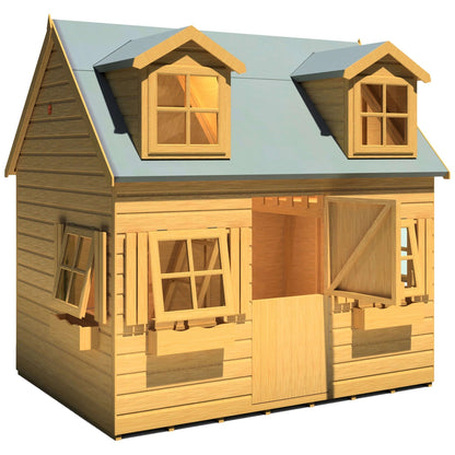 Shire Hatter's House 8x6ft Wooden Playhouse
