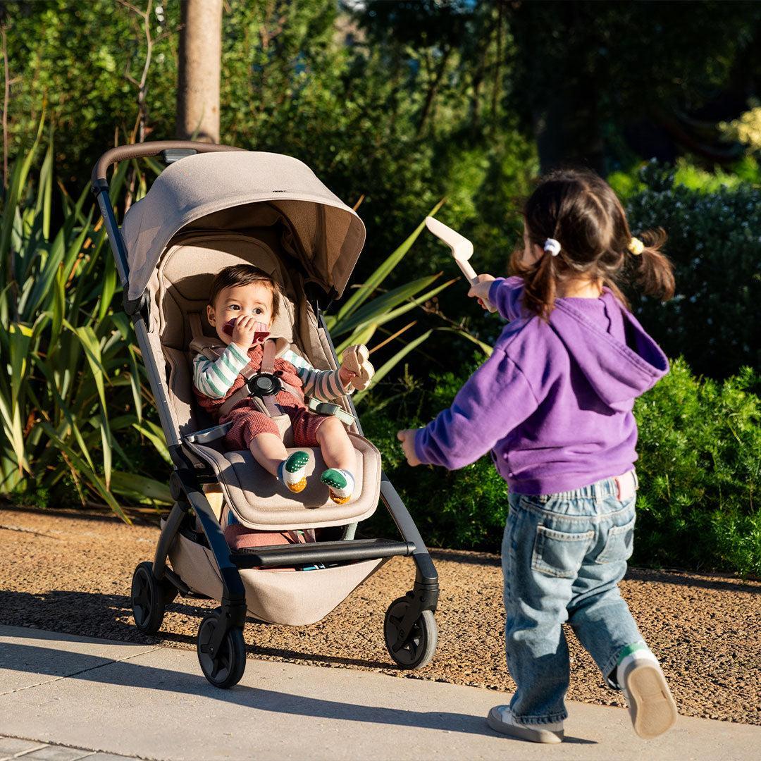Joolz Aer2 Sandy Taupe Compact Travel Stroller