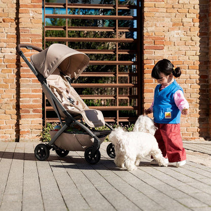Joolz Aer2 Sandy Taupe Compact Travel Stroller