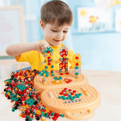 ToyBox™ DIY Montessori Tool Box Set for Kids – Creative STEM Building To