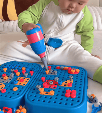 ToyBox™ DIY Montessori Tool Box Set for Kids – Creative STEM Building To