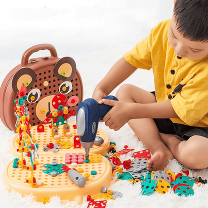 ToyBox™ DIY Montessori Tool Box Set for Kids – Creative STEM Building To