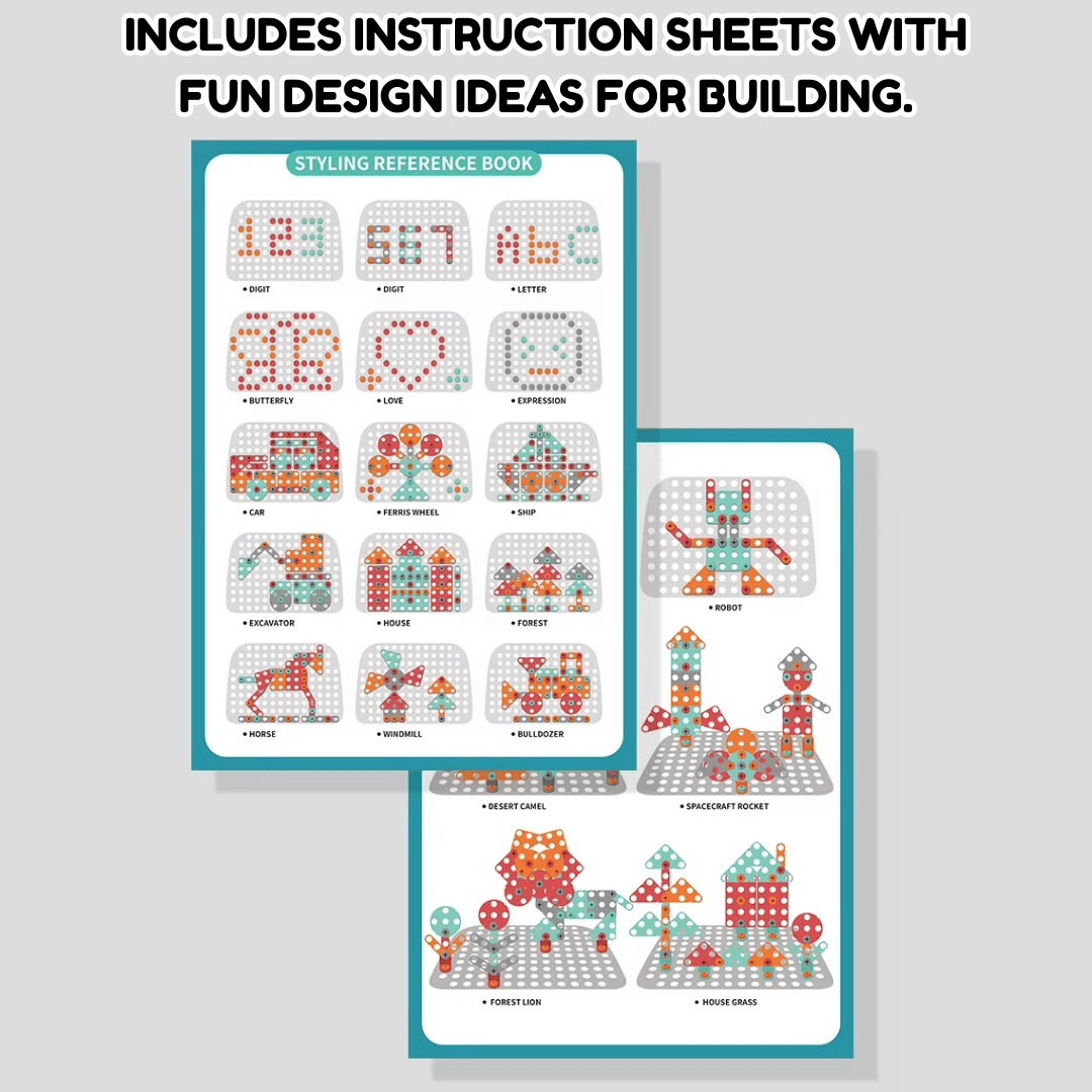 ToyBox™ DIY Montessori Tool Box Set for Kids – Creative STEM Building To