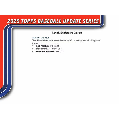 2025 Topps Update Series Baseball Fat Pack