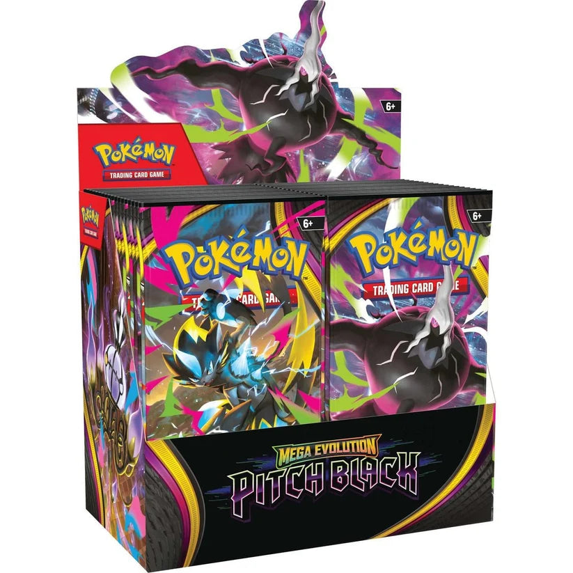 Pokémon TCG: Mega Evolution – Pitch Black Booster Display Box – 36 Packs