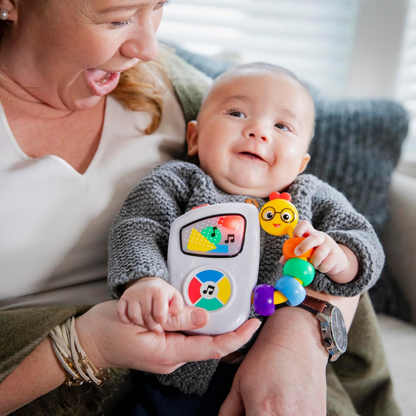 Baby Einstein Take Along Tunes Musical Toy with Lights – Interactive Baby Toy Ages 0M+