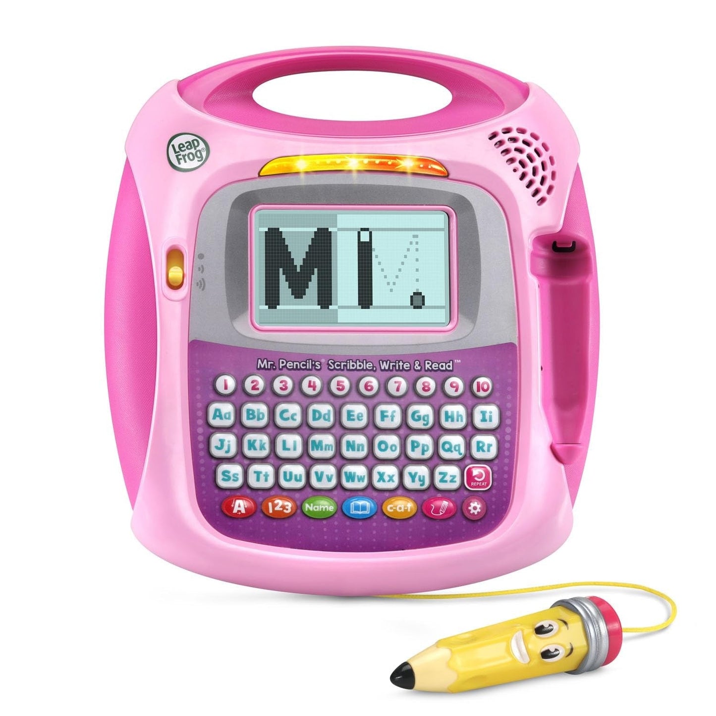 LeapFrog Mr. Pencil’s Scribble, Write & Read – Pink Educational Toy for Kids Ages 3+
