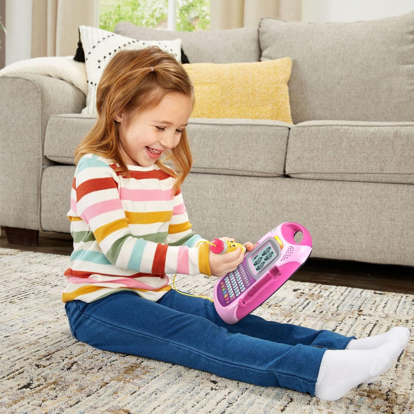 LeapFrog Mr. Pencil’s Scribble, Write & Read – Pink Educational Toy for Kids Ages 3+