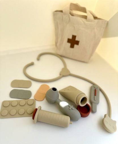 Kids Doctor Play Set – Silicone Medical Role Play Toy Ages 3+