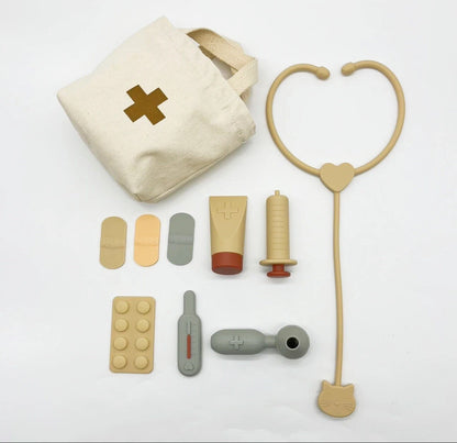 Kids Doctor Play Set – Silicone Medical Role Play Toy Ages 3+