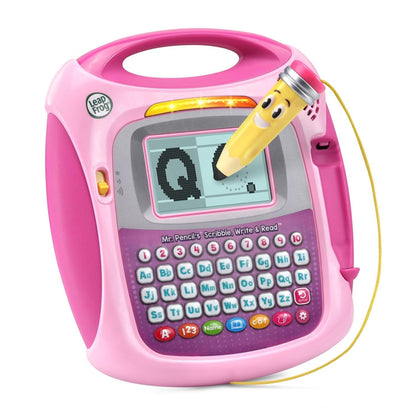LeapFrog Mr. Pencil’s Scribble, Write & Read – Pink Educational Toy for Kids Ages 3+
