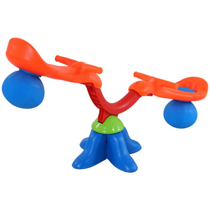 Kids Seesaw Teeter Totter Rotating Outdoor Garden Toy for Children Ages 3+