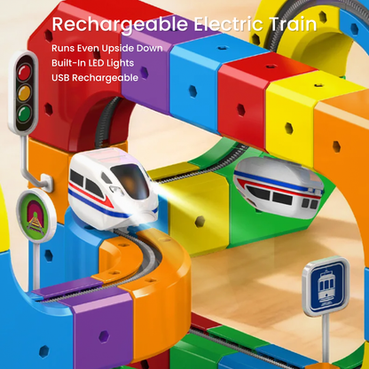 ToyBox™ Magic 3D Train Track – Creative Electric Toy for Kids