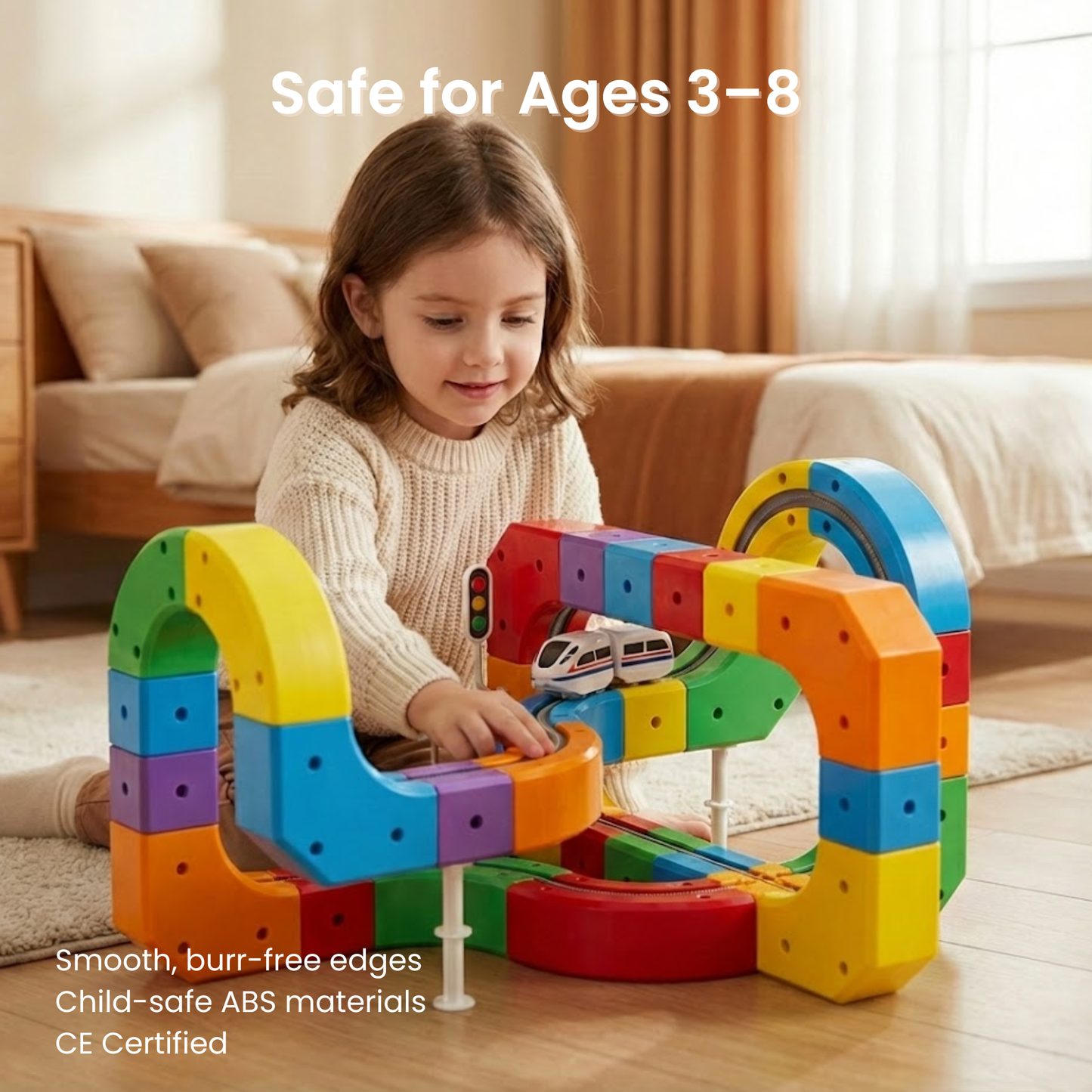 ToyBox™ Magic 3D Train Track – Creative Electric Toy for Kids