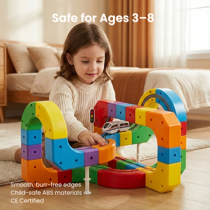 ToyBox™ Magic 3D Train Track – Creative Electric Toy for Kids