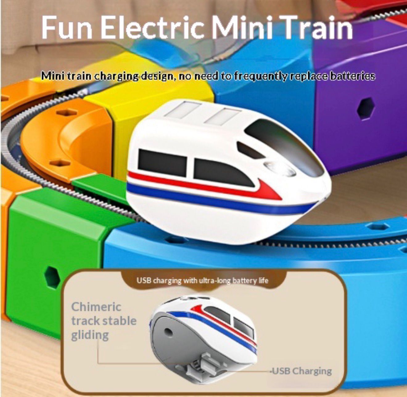 ToyBox™ Magic 3D Train Track – Creative Electric Toy for Kids